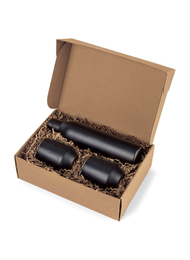 MiiR Wine Bottle & Tumbler Gift Set - Black MISC