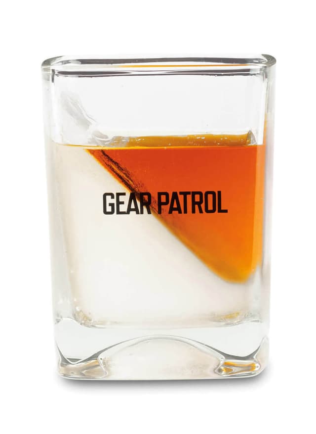 CORKCICLE Whiskey Wedge Glass - Orange,White MISC