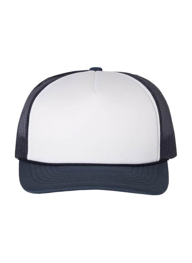 Richardson Foam Trucker Hat - Navy,White MISC