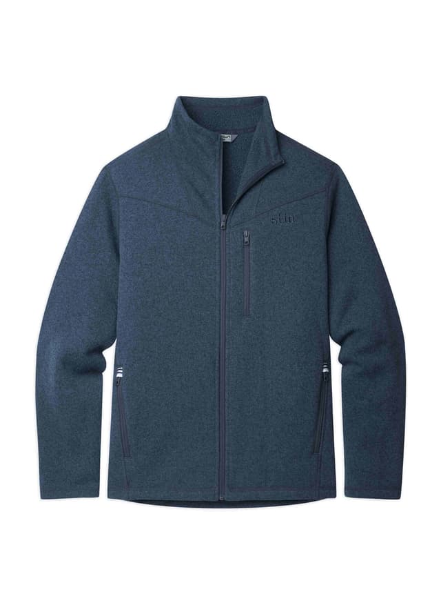 STIO Men's Wilcox Fleece Jacket - Navy 3XL