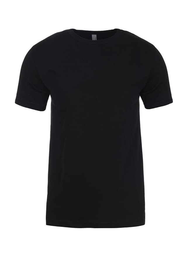 Next Level Unisex Cotton T-Shirt - Black 3XL