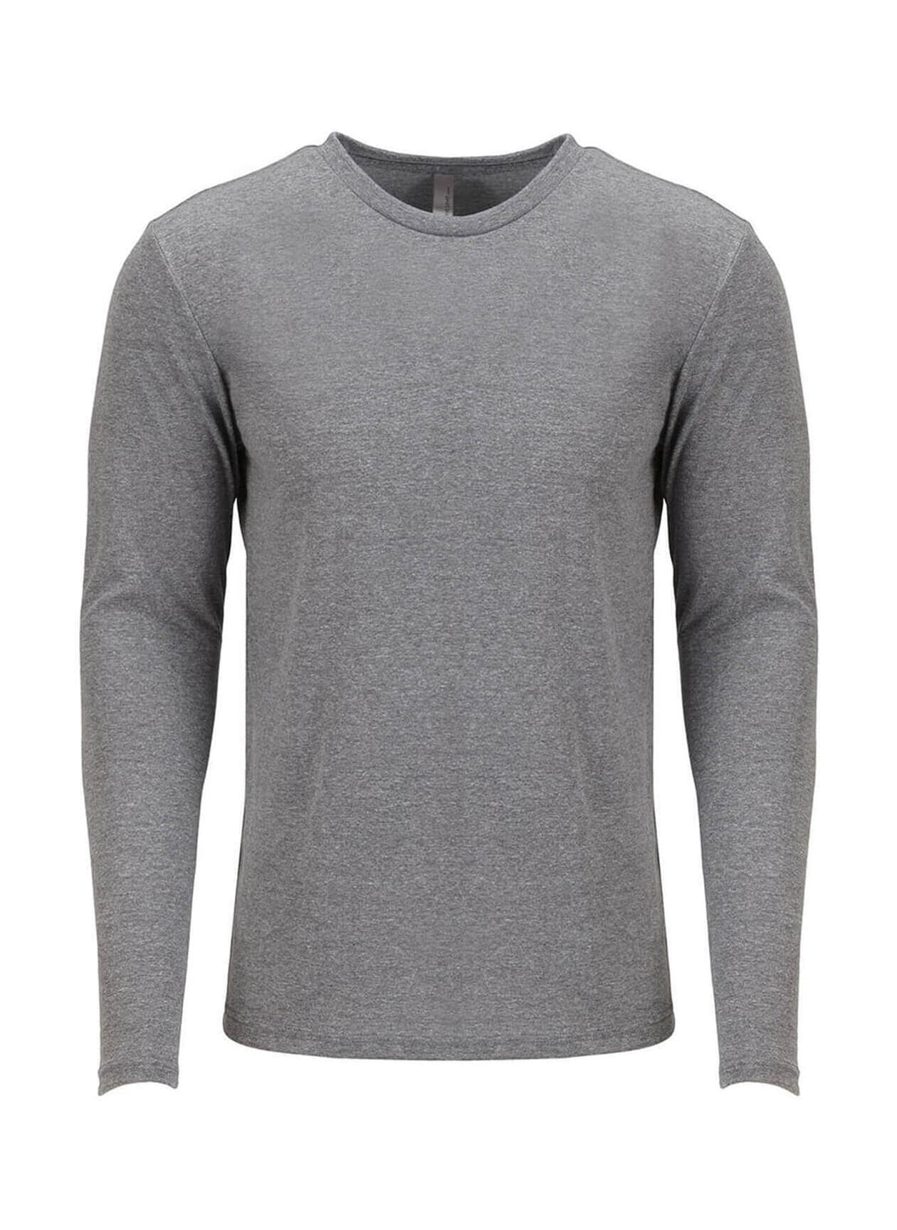 Next Level Men's Triblend Long-Sleeve Crew T-Shirt