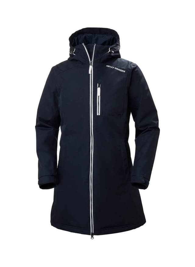 Helly Hansen Women's Long Belfast Winter Jacket - Navy 3XL