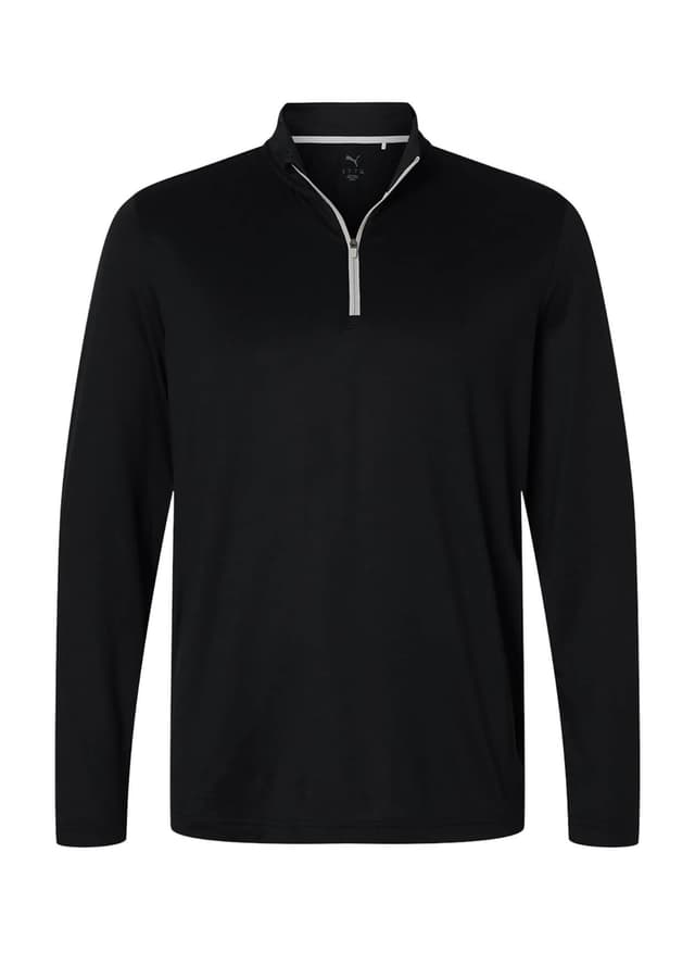 PUMA Men's Icon 2.0 Quarter-Zip - Black 3XL