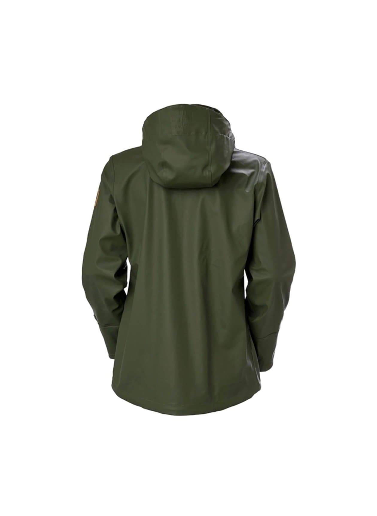 Helly Hansen Women's Gale Waterproof Rain Jacket - Green LG