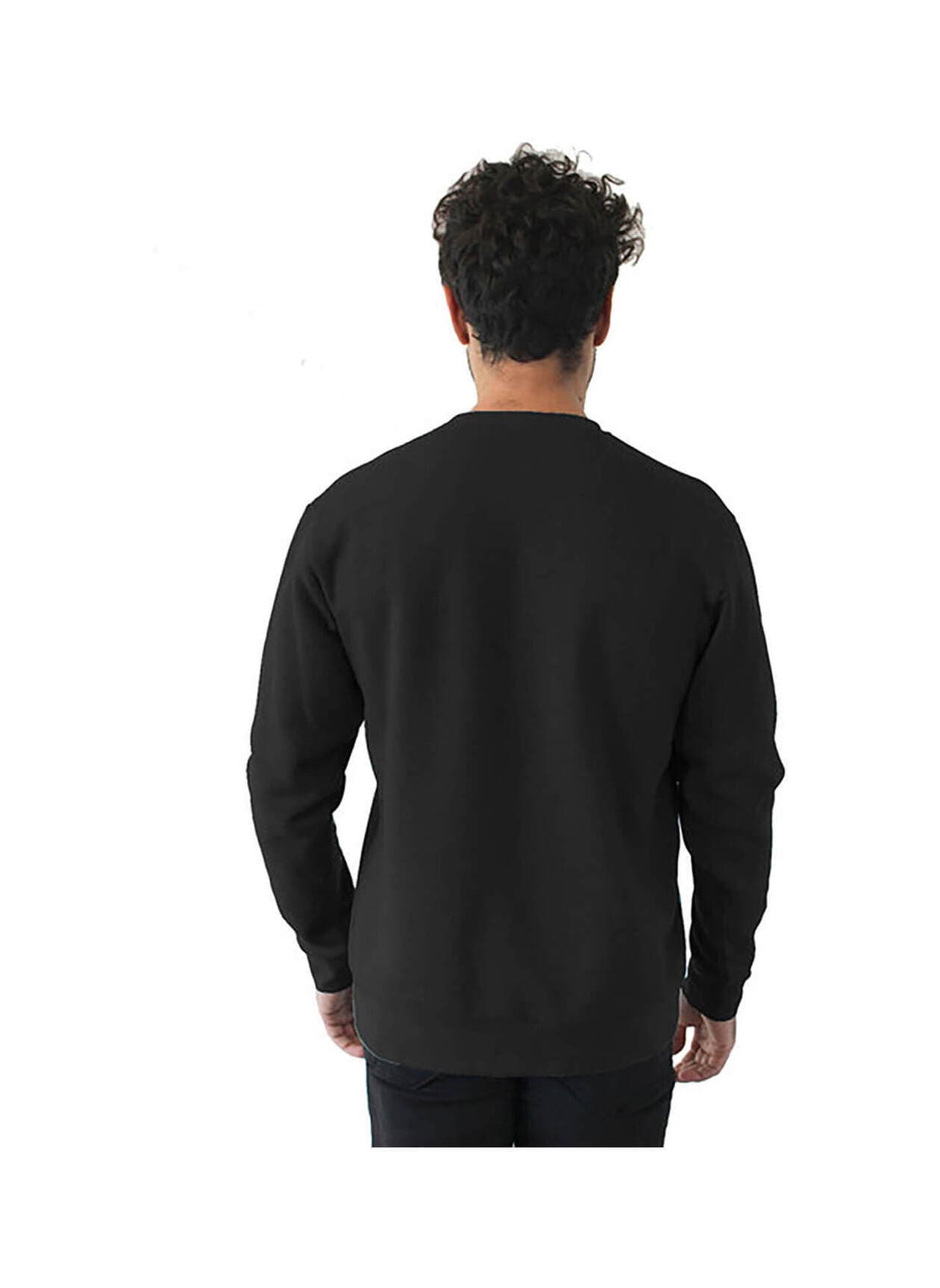 Next Level Unisex Malibu Pullover Sweatshirt - Black 3XL