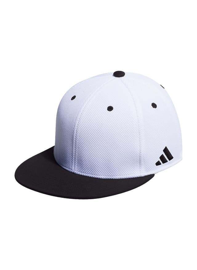 Adidas Mesh Flat Flex Hat - Black LG/XL