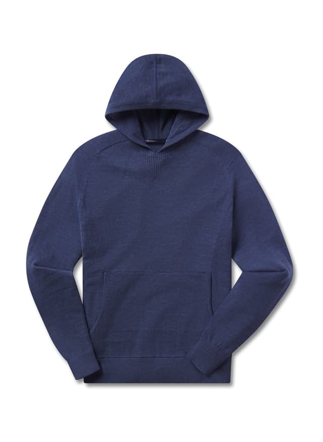 B. Draddy Men's The Finnooch Hooded Sweater - Navy LG
