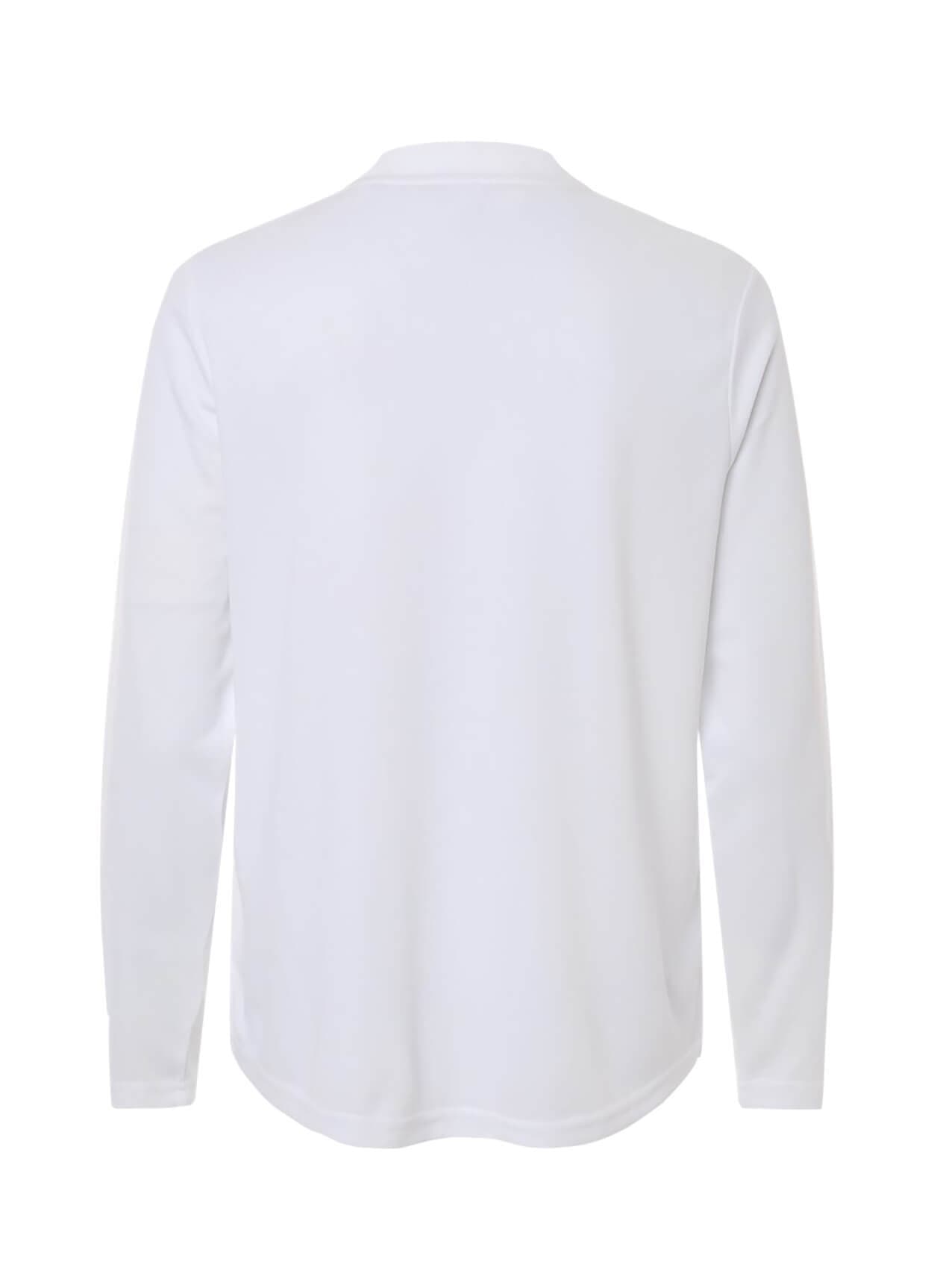 Core 365 Men's Nova Performance Long Sleeve Pique Polo - White 3XL