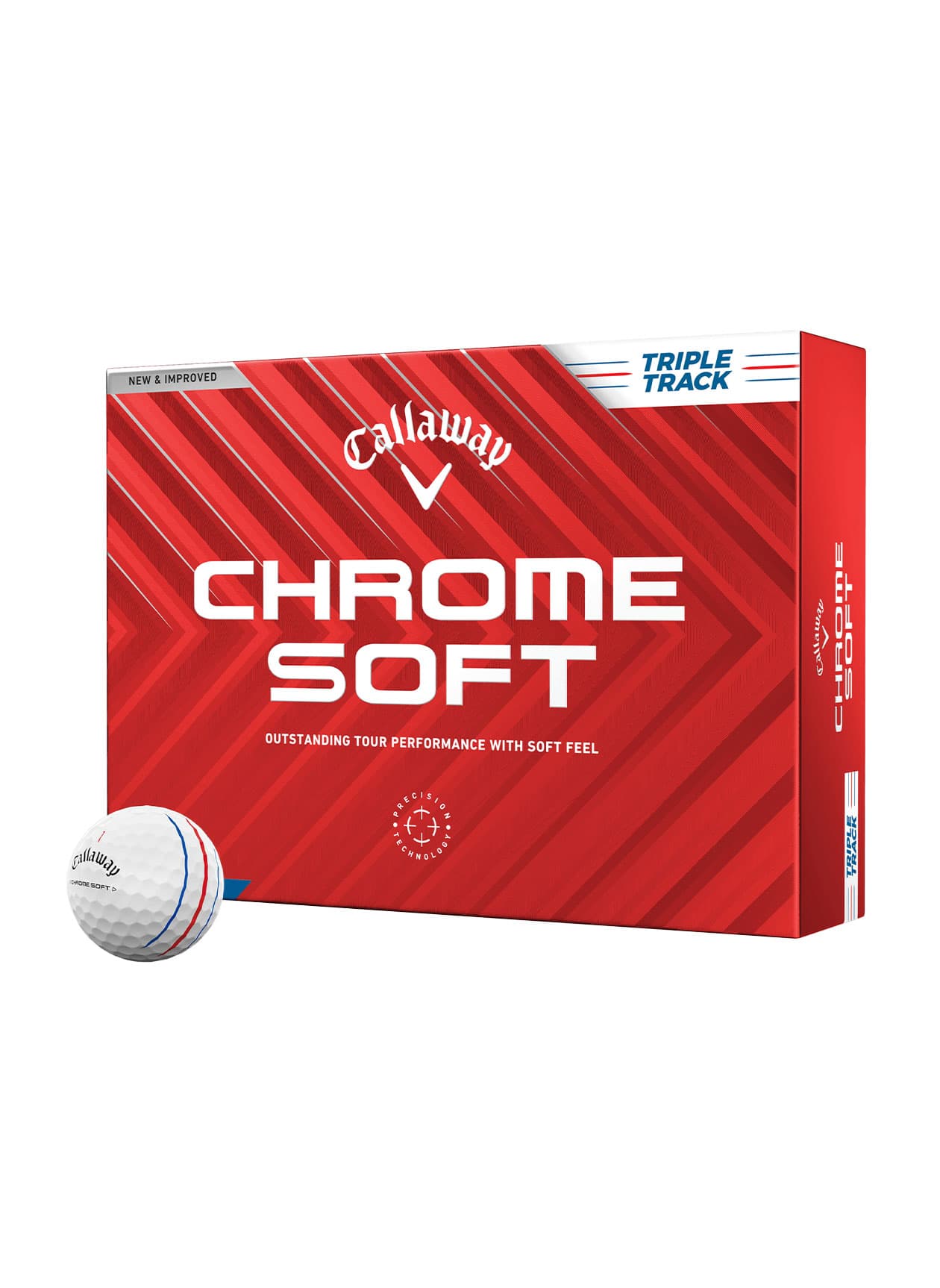 Callaway Golf Chrome Soft Triple Track 24 Golf Balls