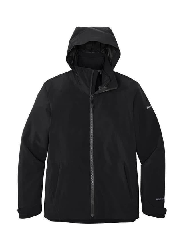 Eddie Bauer Men's WeatherEdge 3-in-1 Jacket - Black 3XL