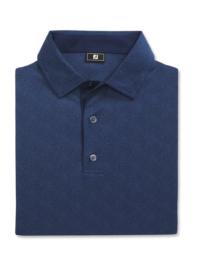 FootJoy Men's Speckle Print Polo - Navy 3XL