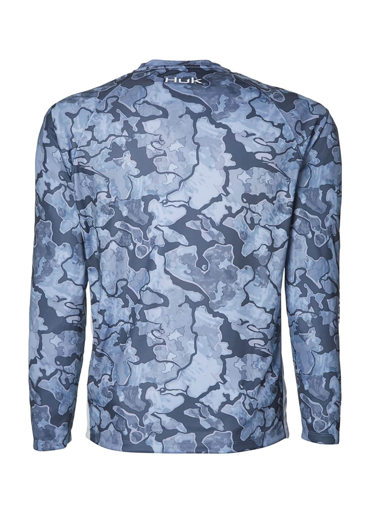 HUK Unisex LoPro Camo Long-Sleeve T-Shirt - Erie LG