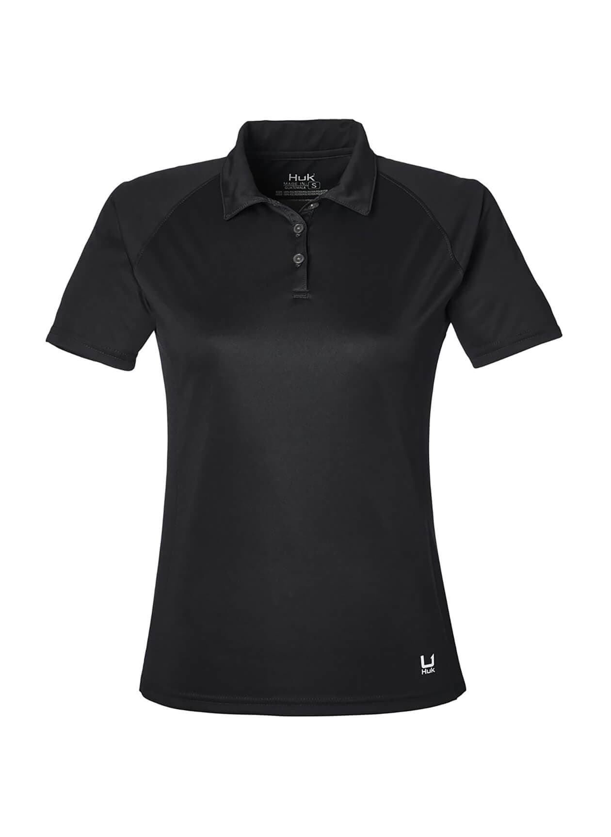 HUK Women's LoPro Solid Performance Polo
