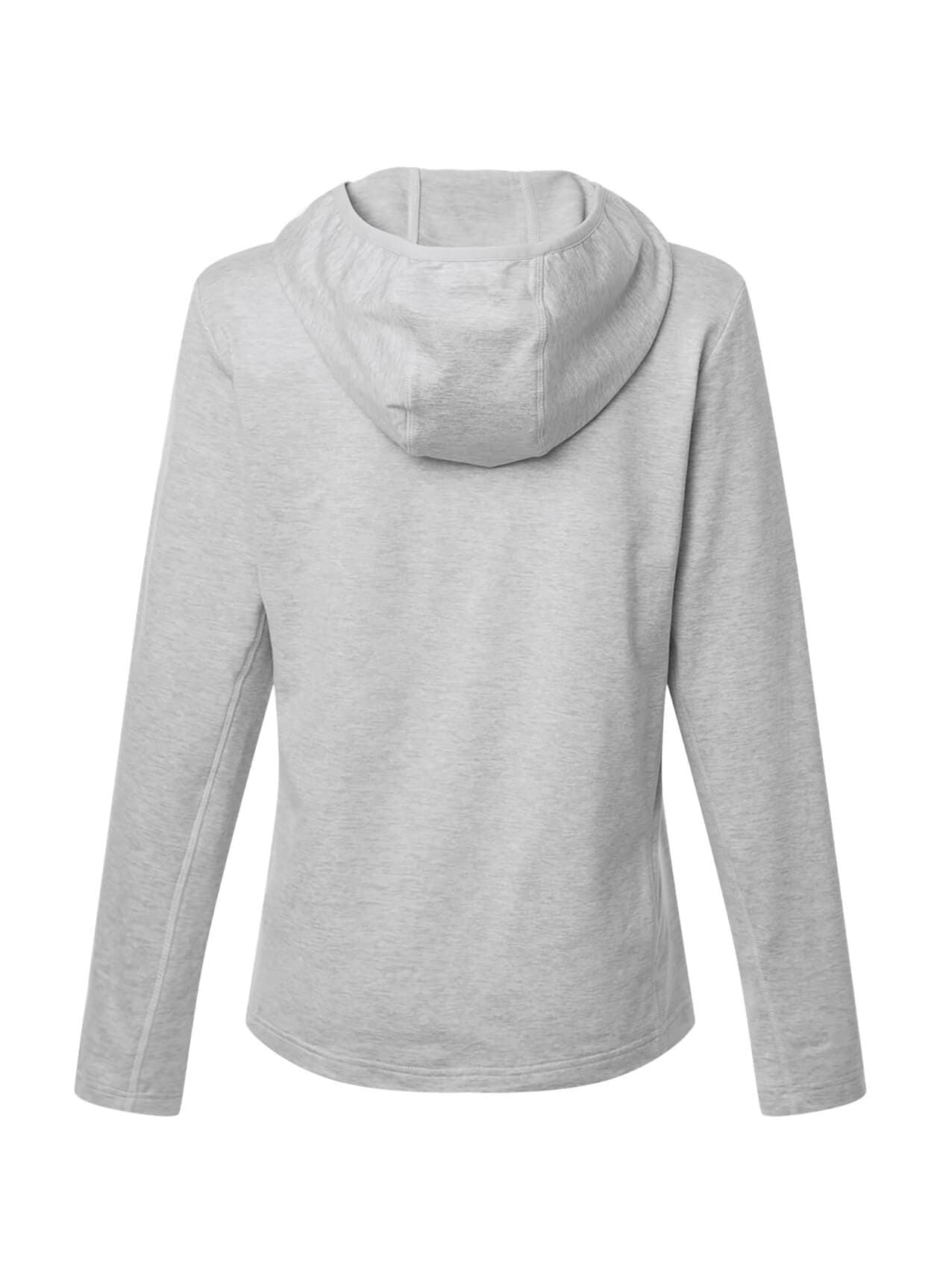 HUK Women's Coldfront+ Hoodie - Light Grey LG