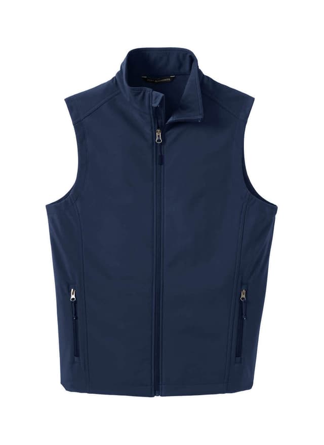 Port Authority Men's Core Soft Shell Vest - Navy 3XL