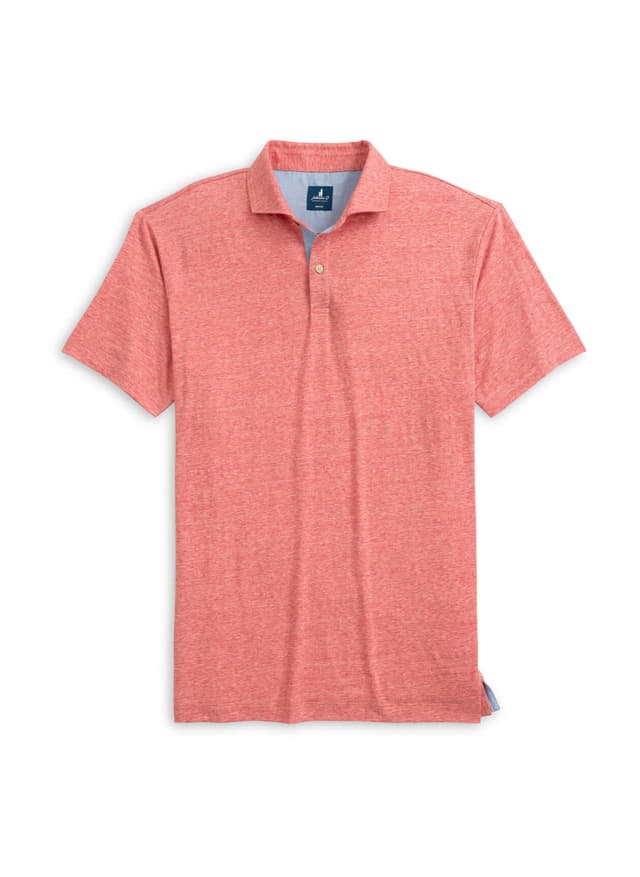 Johnnie-O Men's Starnes Polo - Orange LG