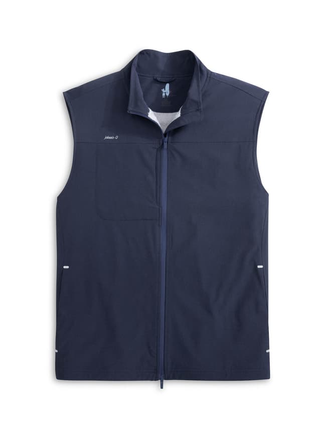 Johnnie-O Men's Big Sur Vest - Navy LG