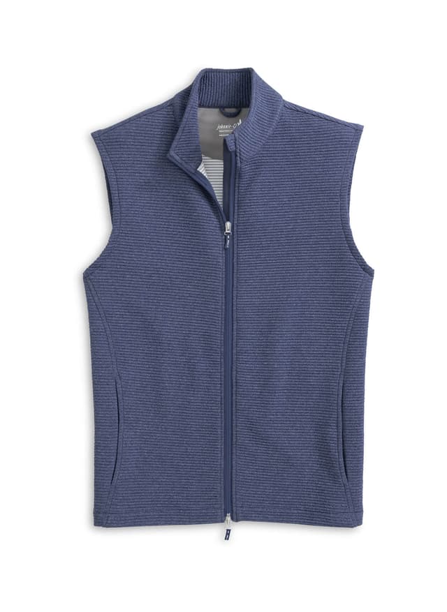 Johnnie-O Men's Reggie Vest - Navy LG