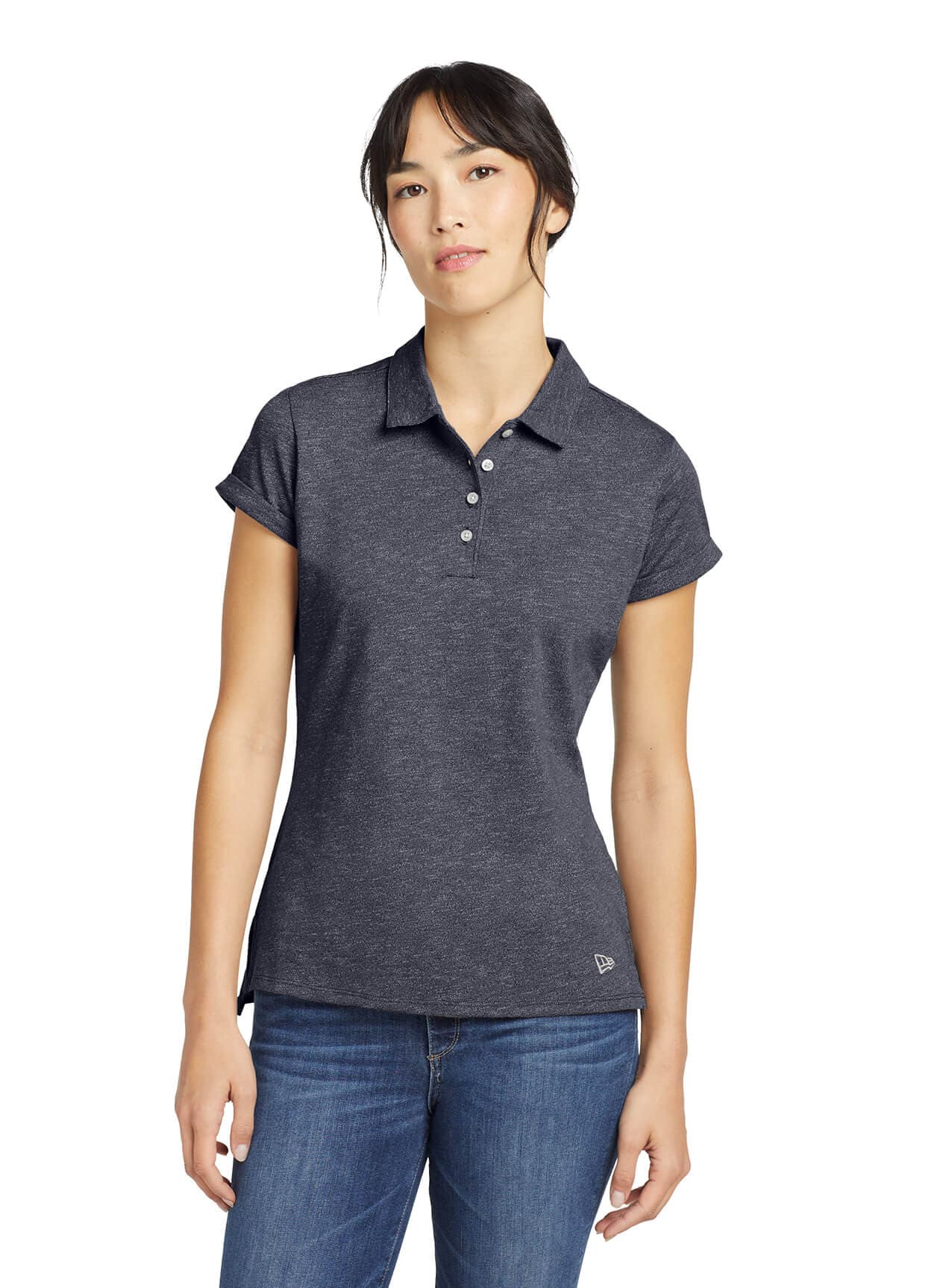 New Era Women's Slub Twist Polo