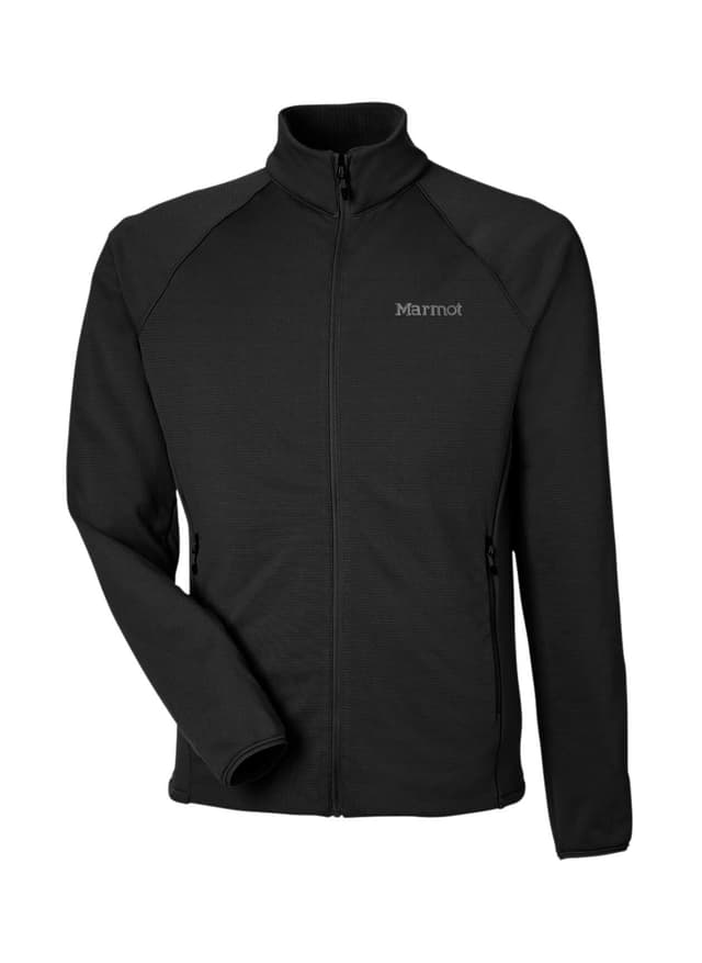 Marmot Men's Leconte Fleece Jacket - Black LG