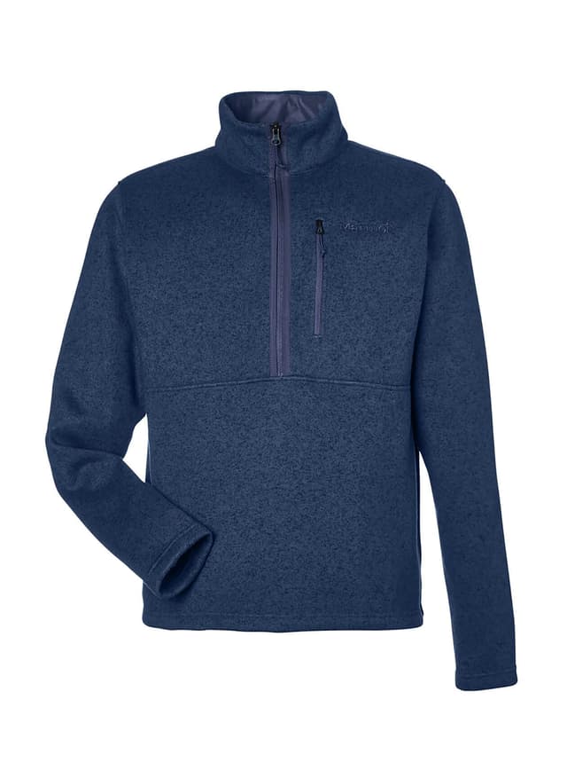 Marmot Men's Drop Line Half-Zip Jacket - Navy LG