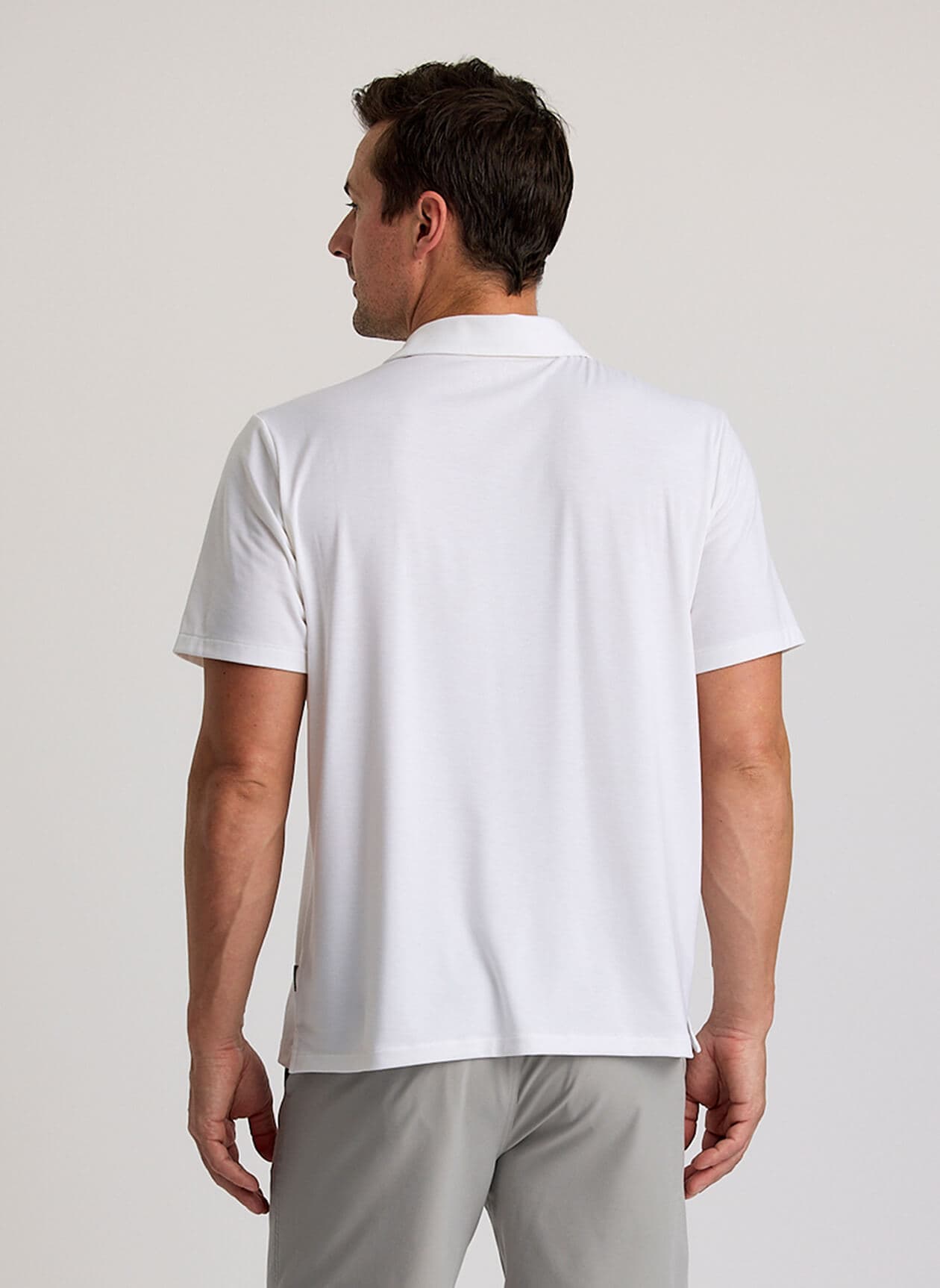 Free Fly Men's Elevate Polo - White LG