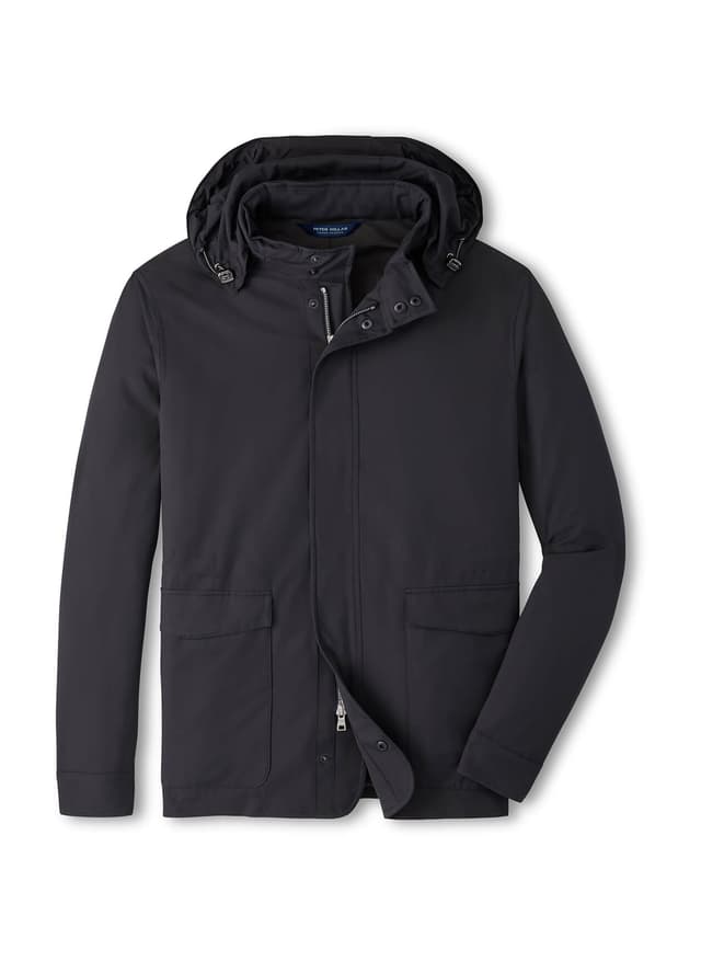 Peter Millar Men's Discovery Field Jacket F26 - Black 3XL