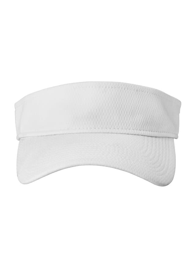 New Era Performance Dash Adjustable Visor - White MISC
