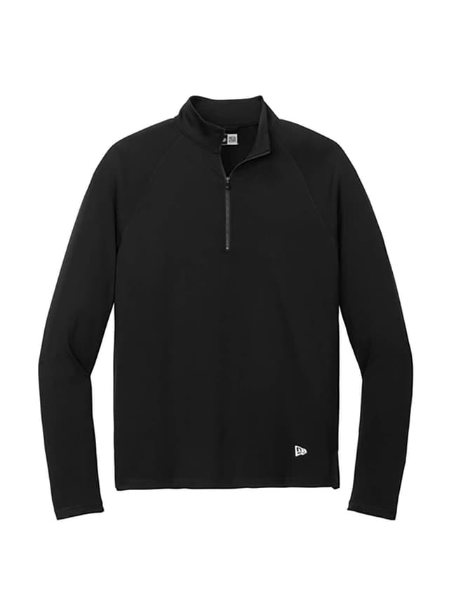 New Era Men's Power Half-Zip - Black 3XL