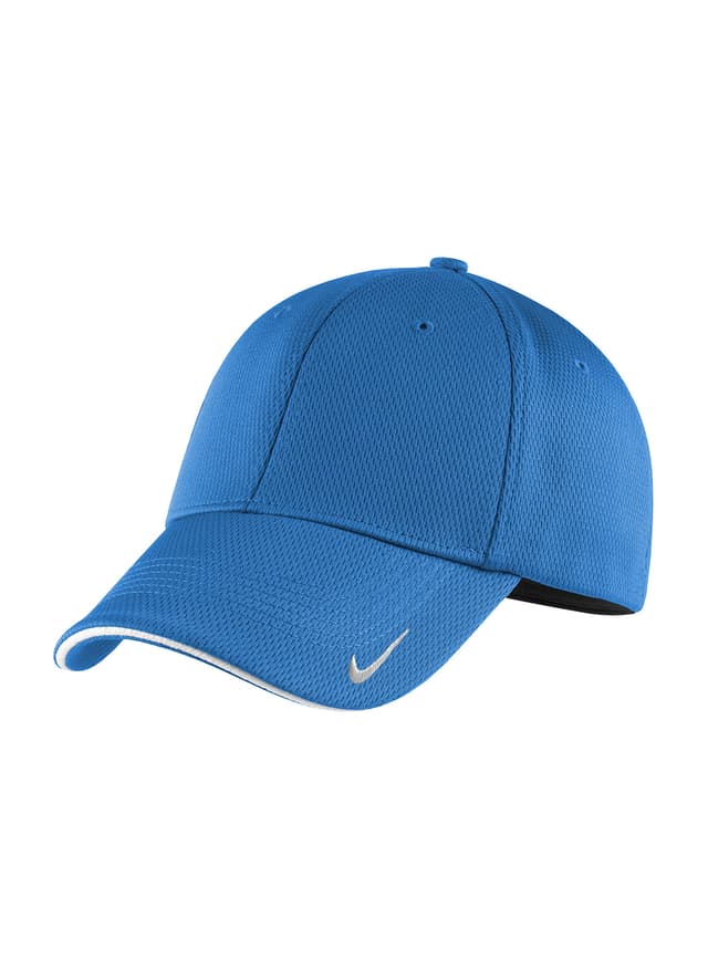 Nike Dri-FIT Stretch Mesh Sandwich Bill Cap - Blue L/XL