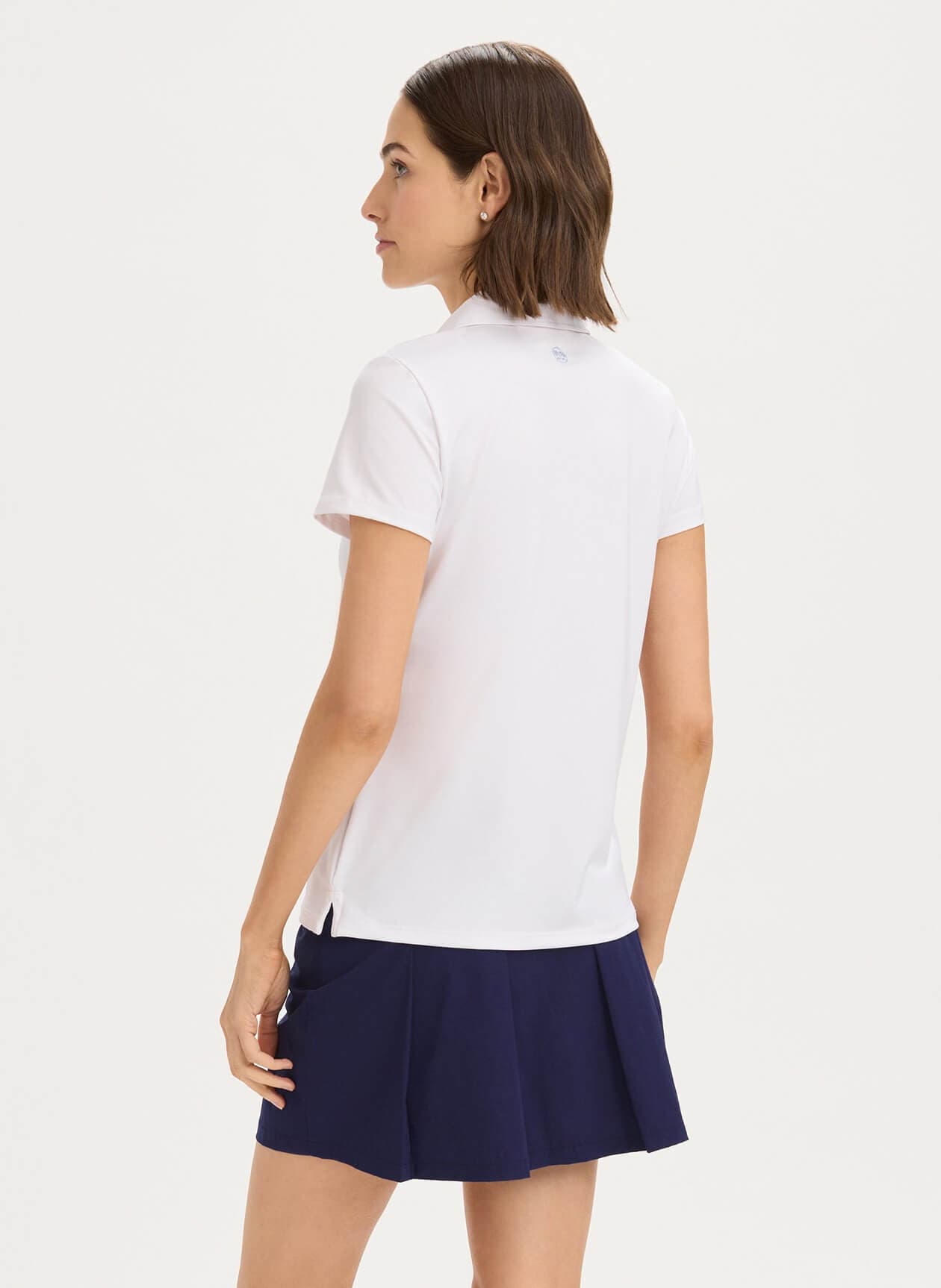 Renwick Women's Solid Performance Polo FA25 - White LG
