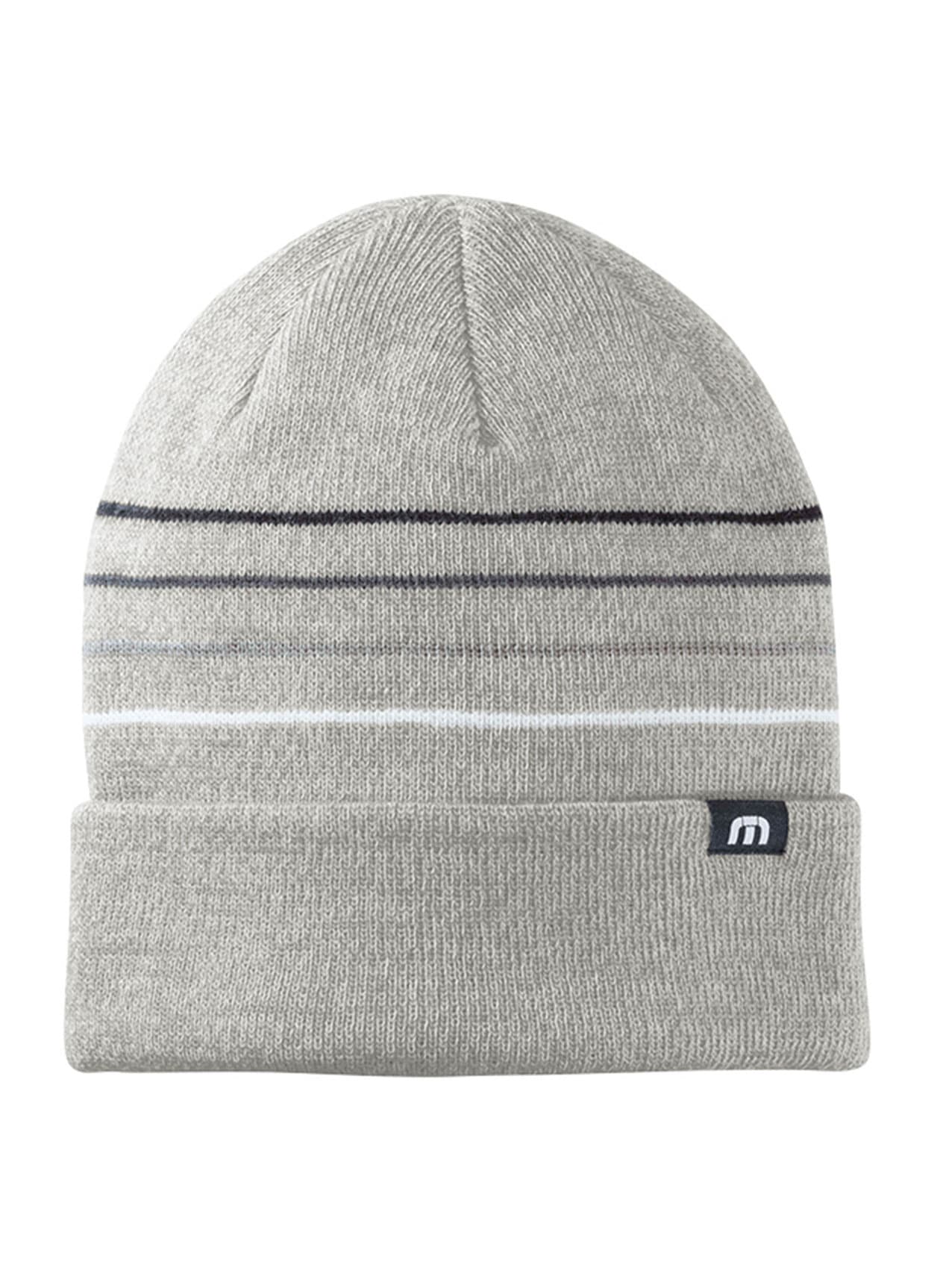 TravisMathew Striped Cuffed Beanie