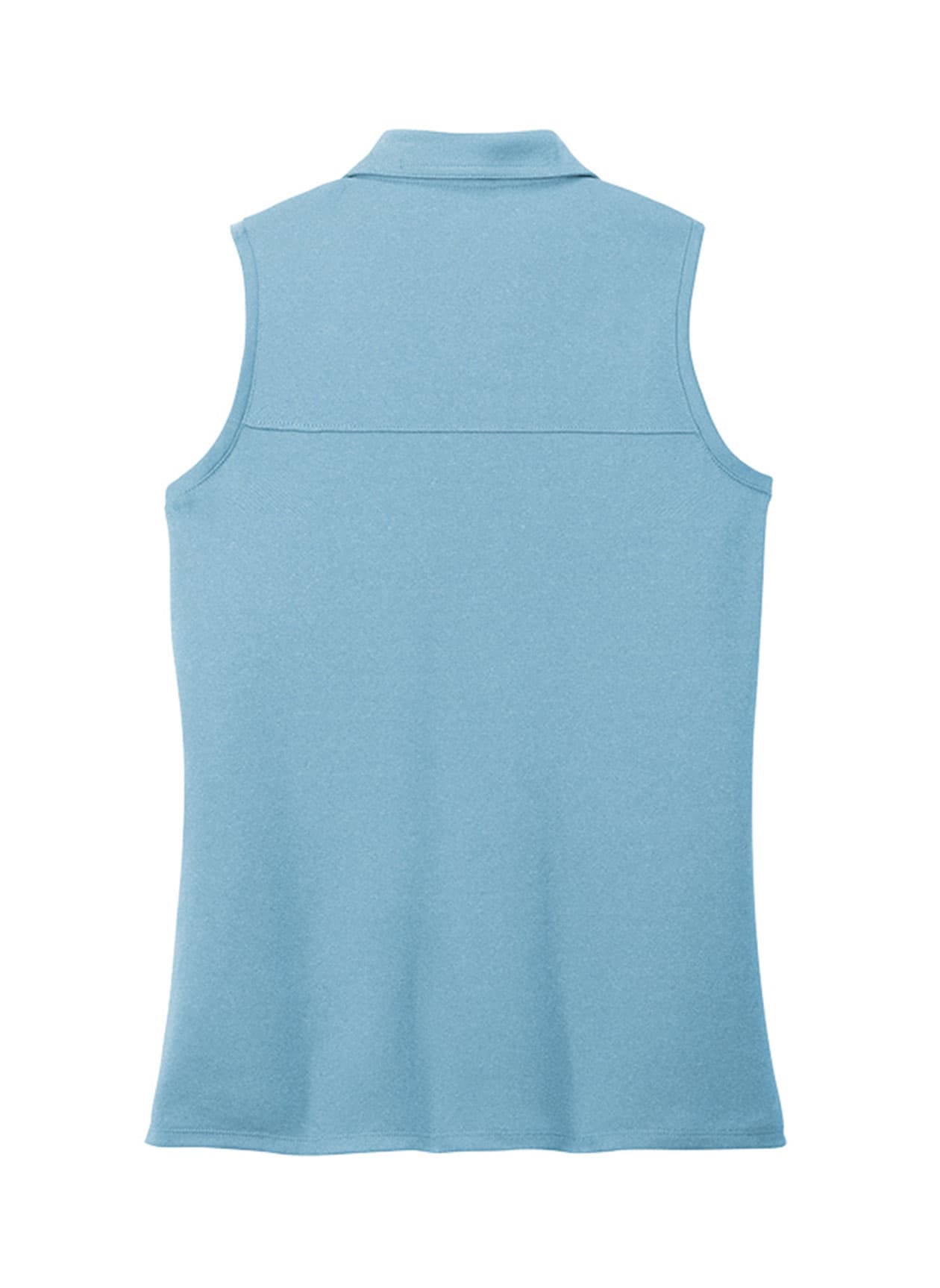 TravisMathew Women's Coto Performance Sleeveless Polo - Cyan LG