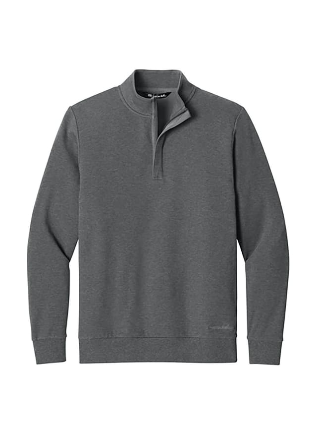TravisMathew Men's Ocean Villa Quarter-Zip - Dark Grey 3XL