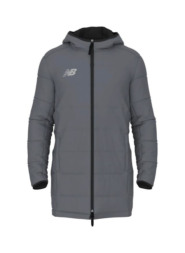 New Balance Men's Tempus Parka - Dark Grey 3XL