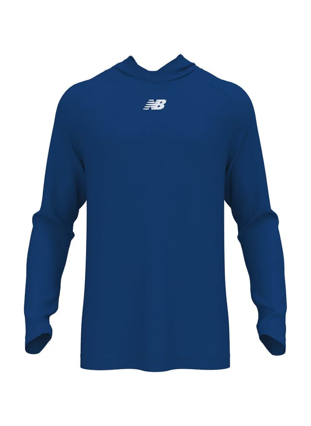 New Balance Men's Athletics Hoodie - Blue 3XL