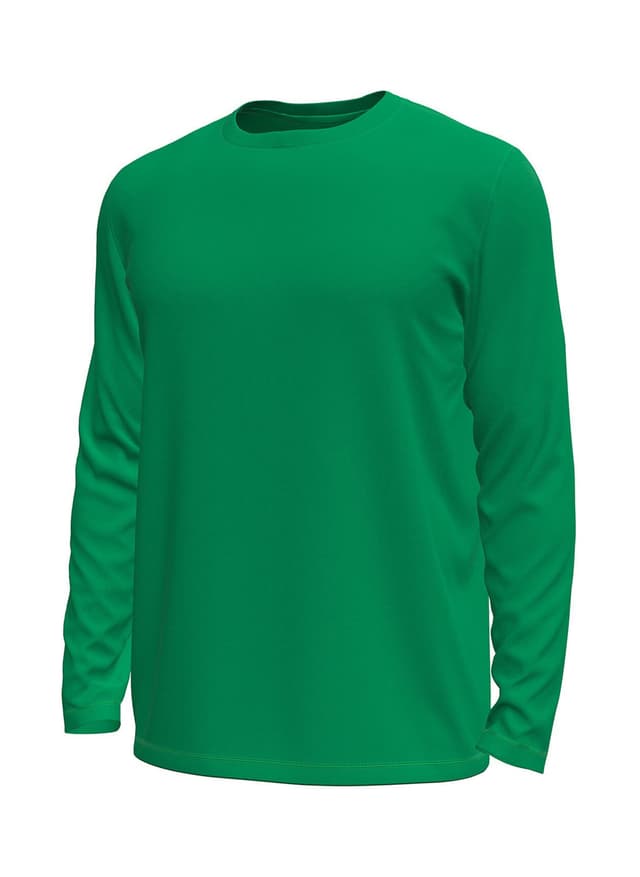 Under Armour Men's Tech Stretch Long-Sleeve T-Shirt - Team Kelly Green (2045) 3XL