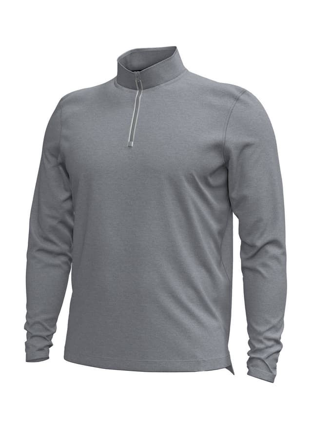 Under Armour Men's Aura Heather Quarter-Zip - Light Grey 3XL