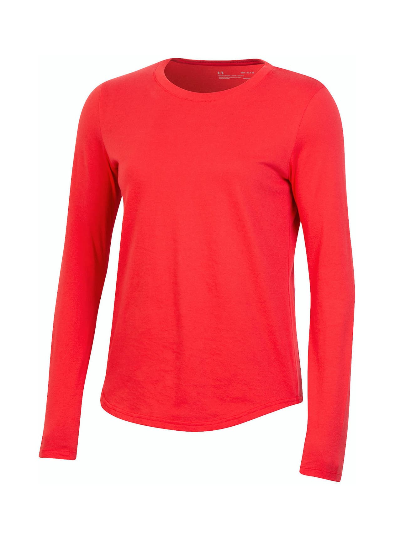 Under Armour Women's Performance Cotton Long-Sleeve T-Shirt