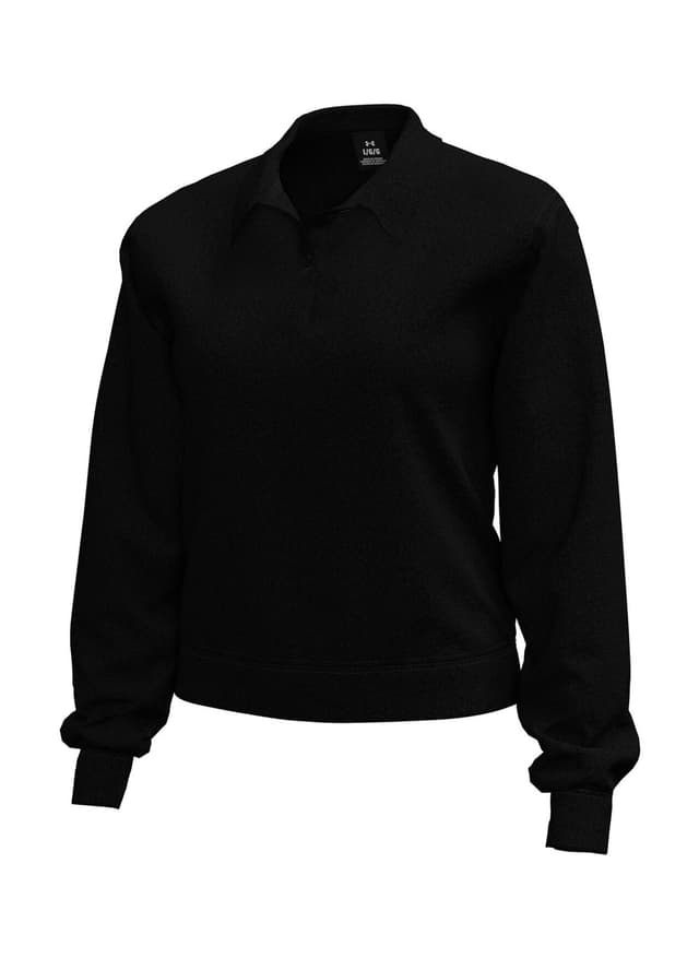 Under Armour Women's Fusion Fleece Pullover - Black LG