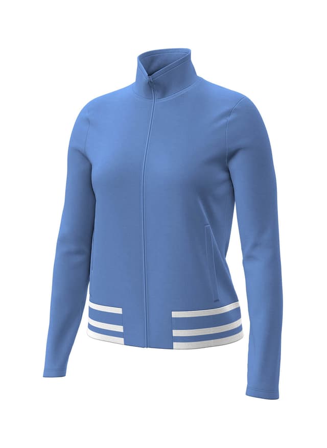 Under Armour Women's Prime Fleece Full-Zip Sweatshirt - Cyan LG
