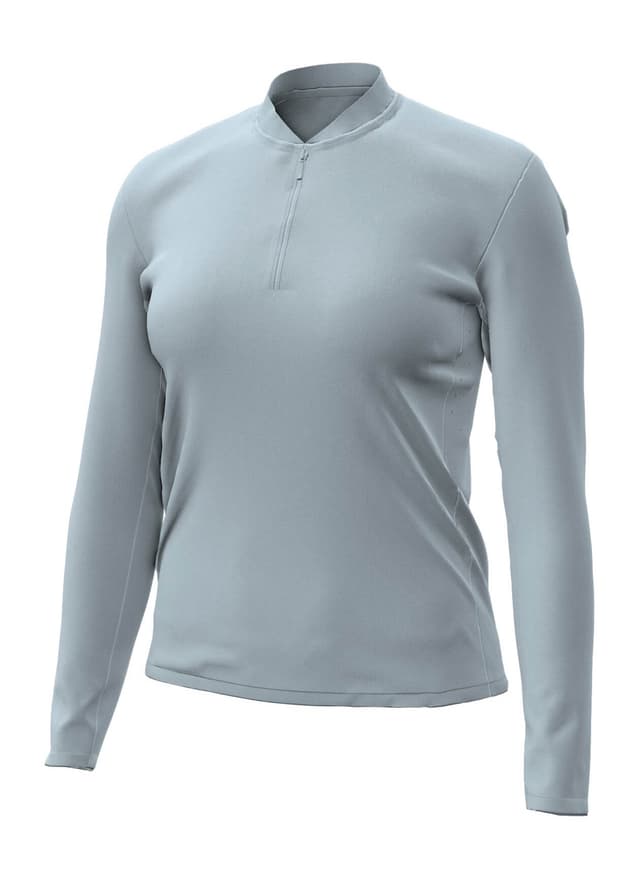 Under Armour Women's Drive Chill Quarter-Zip - Cyan 3XL