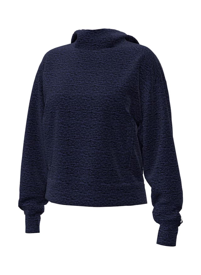 Under Armour Women's Fleece Armour Hoodie - Navy LG