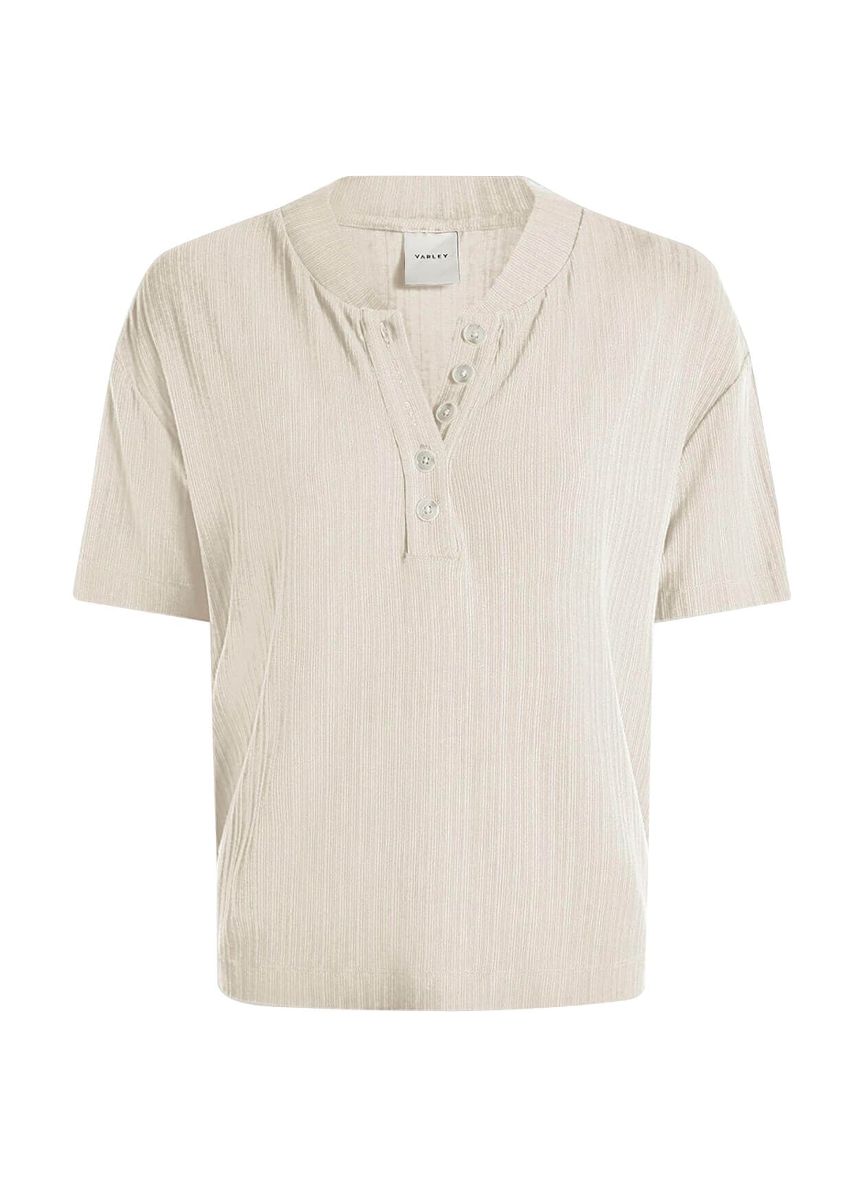 Varley Women's Kasey Mock Placket Rib Tee