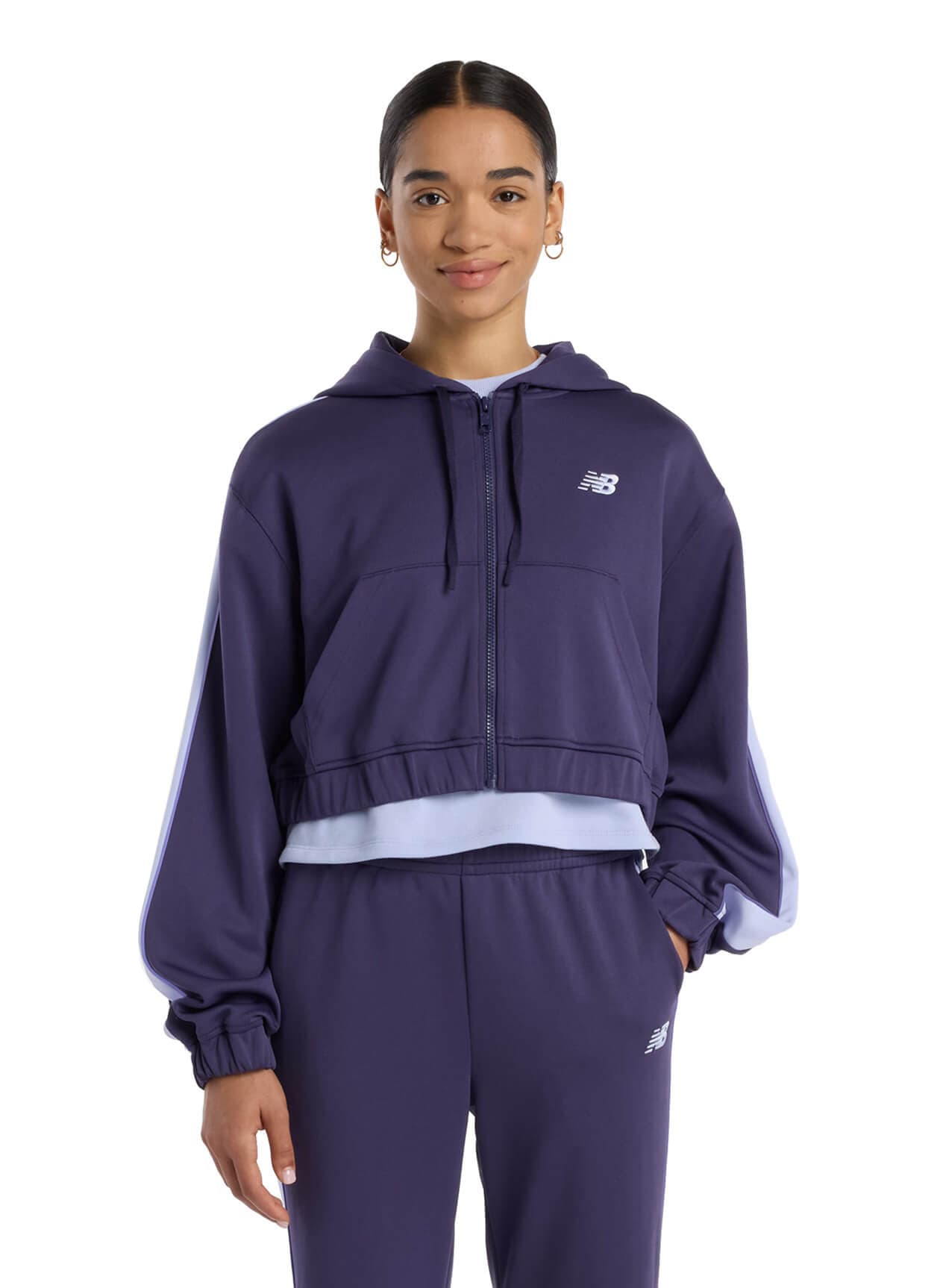 New Balance Women's Interlock Full-Zip Hoodie