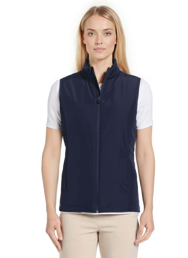 Callaway Women's Puffer Vest - Navy 3XL